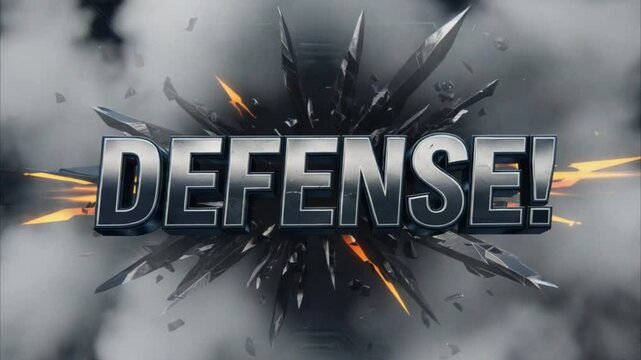 Defense! &ndash; Action-Packed Text Animation