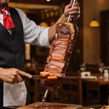 meat on the grill