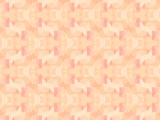 かわいいピンクの繊細で神秘的なモザイク～抽象的な幾何学模様の背景素材70