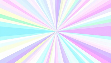 パステルカラーの幾何学ブロック背景