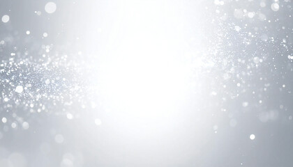 光輝く白い空間に未来的な背景。中央ライトアップ。Futuristic background with glowing white space. Central illumination.