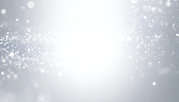 Fototapeta 光輝く白い空間に未来的な背景。中央ライトアップ。Futuristic background with glowing white space. Central illumination.