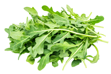 a pile of green leafy vegetables on a white surface