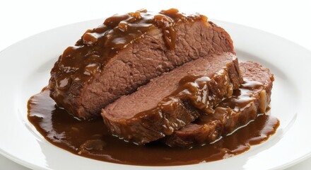 Delicious pot roast recipe with gravy for dinner, easy comfort food, slow cooker pot roast, beef recipe