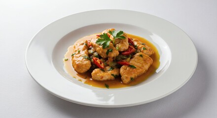 Chicken piccata recipe easy delicious italian food with lemon butter sauce capers and parsley garnish