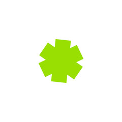 Flower clip art design on plain white transparent isolated background for card, shirt, hoodie, sweatshirt, apparel, card, tag, mug, icon, poster or badge