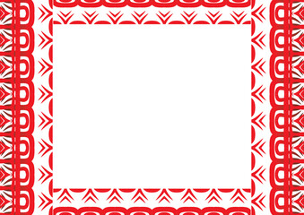  Traditional Indonesian batik for decorating a4 landscape certificate, diploma, announcement, advertisement