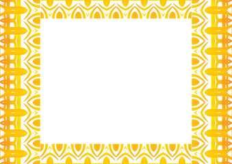  Traditional Indonesian batik for decorating a4 landscape certificate, diploma, announcement, advertisement