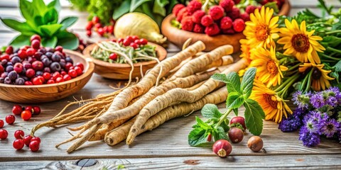 Vibrant Display Fresh Adaptogenic