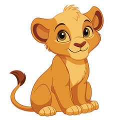 A happy golden retriever puppy sits attentively with its tongue out  a white background