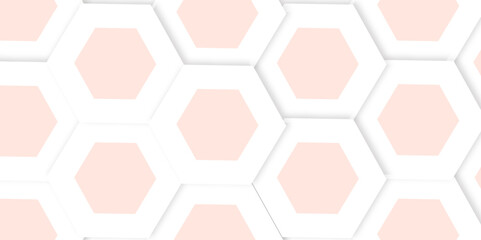 Colorful 3D Geometric  hexagon Technology Structure with Polygonal Honeycomb Pattern and Luxury Design Elements for a Sleek, Modern High-Tech Vector Background