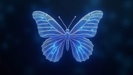 Blue Butterfly Technology Screen