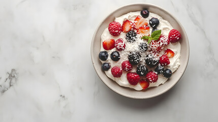 breakfast, food, cereal, muesli, fruit, healthy, bowl, berry, fresh, milk, granola, meal, blueberry, diet, oatmeal, yogurt, strawberry, berries, red, sweet, raspberry, dessert, nutrition, blueberries,