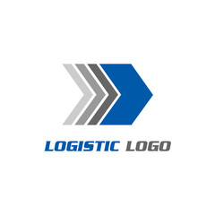 fast delivery, logistic, send logo design