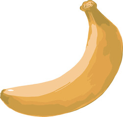 Simple Banana Illustration