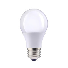 Modern LED light bulb with sleek design and bright illumination, suitable for energy efficient lighting in homes and offices
