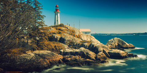 lighthouse on the coast