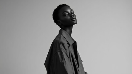 Minimalist Fashion Portrait