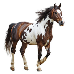 Obraz premium Brown and White Horse