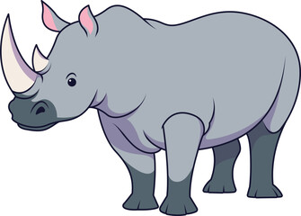 Rhino Vector Illustration