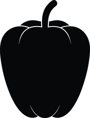 Paprika silhouette