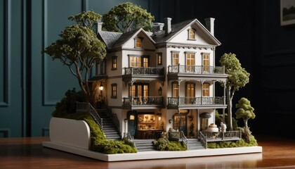 Enchanted Victorian Miniature House