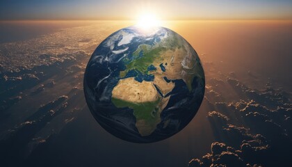 Earthrise: A Stunning Sunrise over Our Planet
