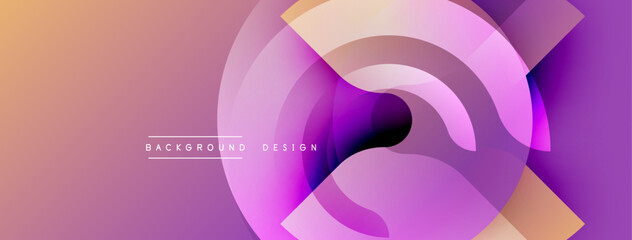 Abstract flowing shapes, pinks, purples create dynamic gradient. Modern design element for backgrounds, presentations. Minimalist aesthetic.