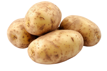a group of potatoes sitting on top of each other