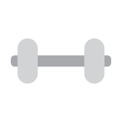 Dumbbell (Fitness) Vector Flat Icon Design