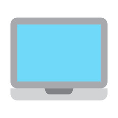 Laptop Vector Flat Icon Design