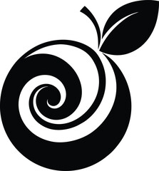 vector illustration of an apple