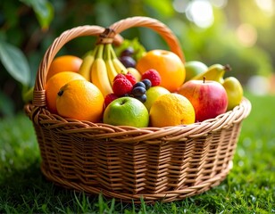 picture of fruit in a basket