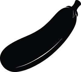 eggplant on a white background