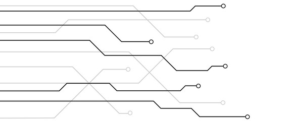 Vectors Abstract connecting lines and dots. Social networking, network connection and global communication technology background