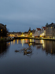 Naklejka premium Water of Leith, Leith, Edinburgh