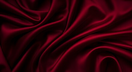 Black dark deep red and pink  burgundy cherry maroon crimson abstract background. Silk satin velvet fabric. Elegant luxury rich. Curtain drapery fold line wave flow. Romance Valentine Birthday Christm