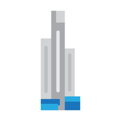 Eureka Tower Vector Flat Icon Design