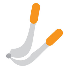 Garlic Crusher Vector Flat Icon Design