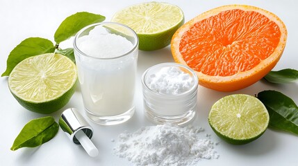 Citrus-infused skincare ingredients