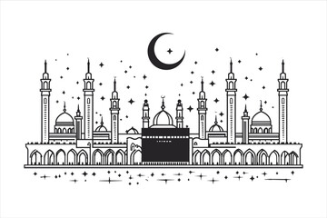Silhouette of Mosque, mosque, architecture, minaret, india, religion, building, taj mahal, dome, agra, travel, taj, landmark, mahal, asia, kazan, monument, sky, russia, tourism, culture, marble, white
