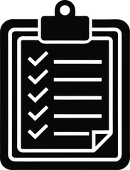 clipboard check icon vector illustration