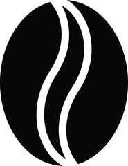 coffee bean icon vector illustration
