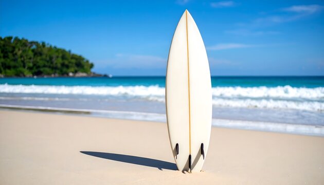 Surfboard on the Beach
