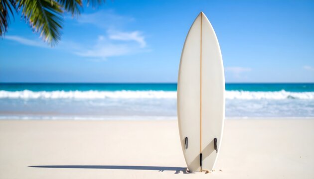 Surfboard on the Beach