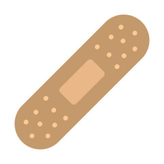 Band Aid Vector Flat Icon Design
