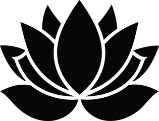 lotus flower icon vector illustration