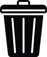 trash bin icon vector illustration