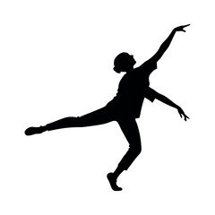 Black Dancer Silhouettes 