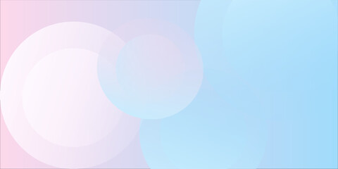 abstract background .blue and pink gradation. circle effect style. modern minimalist.eps 10